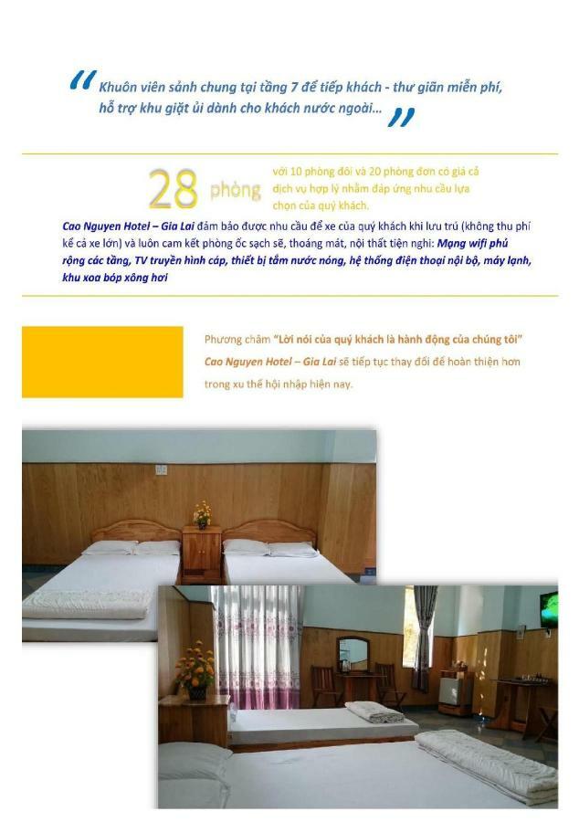 Cao Nguyen Hotel Pleiku Eksteriør billede